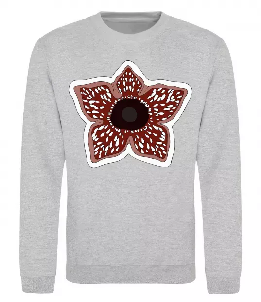 Свитшот Деморгон Серый меланж фото