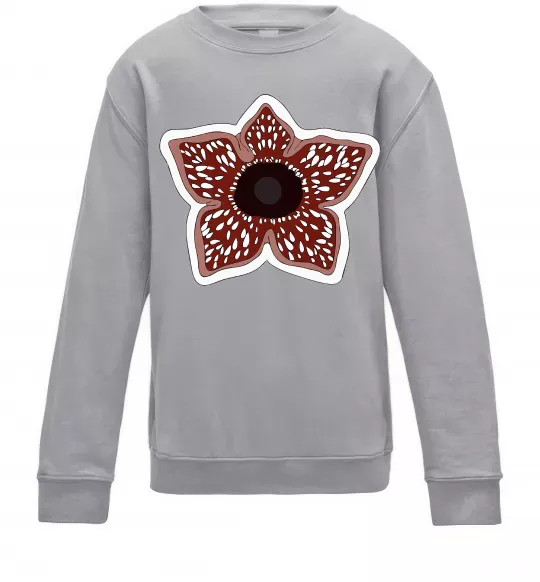 Детский Свитшот Деморгон Серый меланж фото