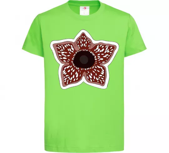 Дитяча футболка Деморгон Лаймовий фото