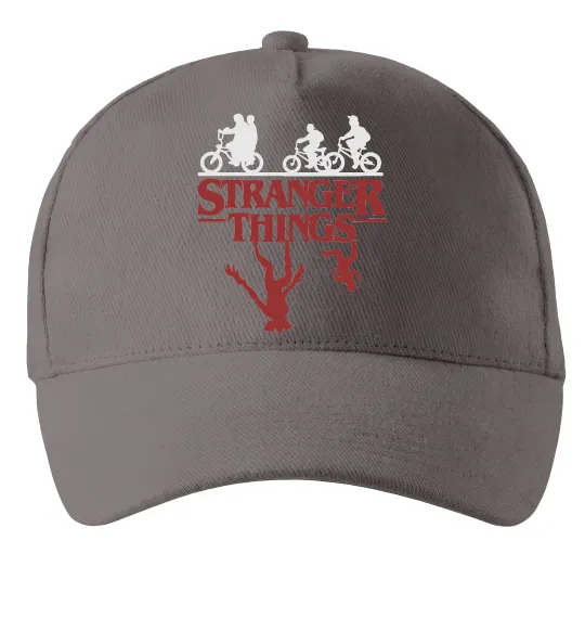 Кепка Stranger things Сірий фото