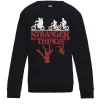 Детский Свитшот Stranger things Черный фото