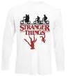 Лонгслив Stranger things Белый фото