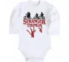 Детский боди Stranger things Белый фото
