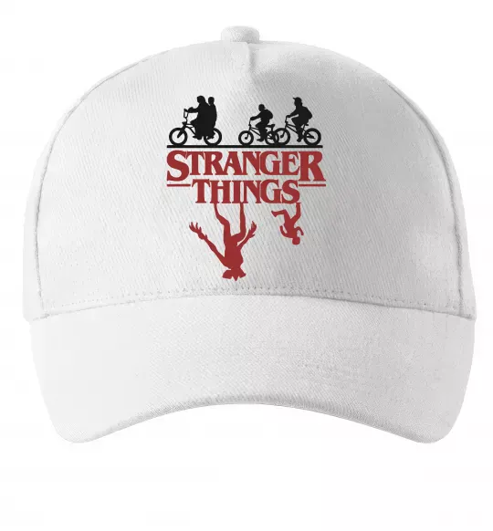 Кепка Stranger things Білий фото