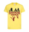 Дитяча футболка Stranger things Лимонний фото
