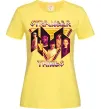 Жіноча футболка Stranger things герої Лимонний фото