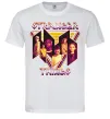 Мужская футболка Stranger things герої Белый фото
