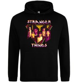 Мужская толстовка (худи) Stranger things герої
