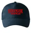 Кепка Stranger things logo Темно-синий Кепка Stranger things logo Темно-синий фото
