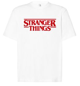 Футболка Оверсайз Stranger things logo