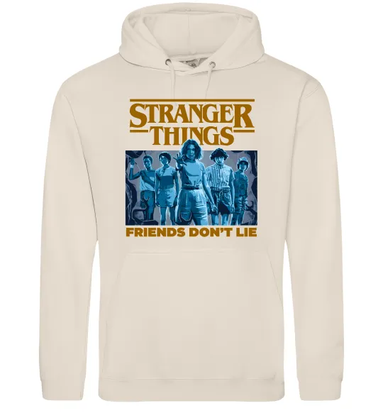 Мужская толстовка (худи) Friends don`t lie Stranger things Таш фото