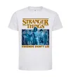 Дитяча футболка Friends don`t lie Stranger things Білий фото