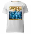 Чоловіча преміум футболка Friends don`t lie Stranger things Білий фото