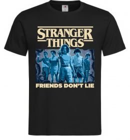 Чоловіча футболка Friends don`t lie Stranger things