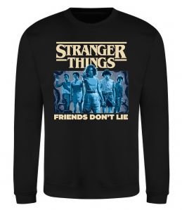 Світшот Friends don`t lie Stranger things