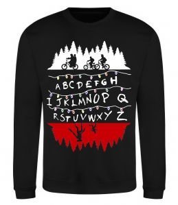 Світшот Stranger things ABCD