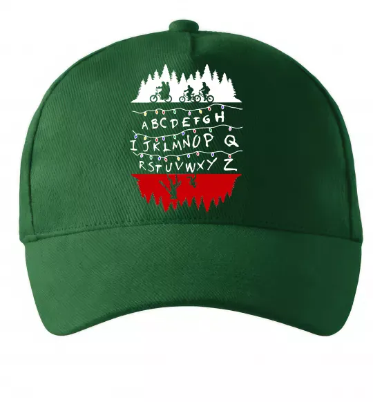 Кепка Stranger things ABCD Темно-зелений фото