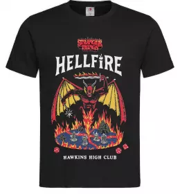 Мужская футболка Hellfire Черный фото