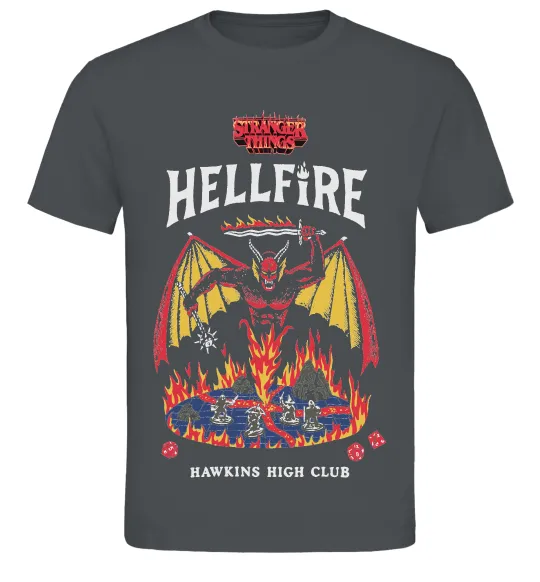 Мужская футболка Hellfire Графит фото