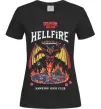 Женская футболка Hellfire Черный фото