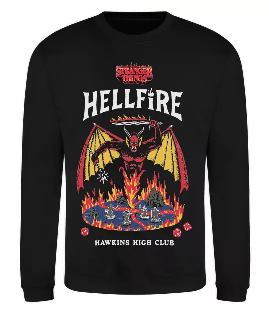 Свитшот Hellfire Черный фото