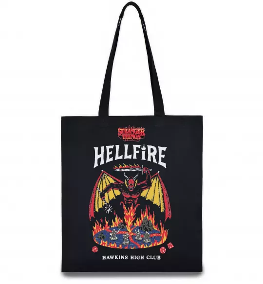 Эко-сумка Hellfire Черный фото