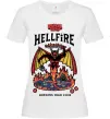 Женская футболка Hellfire Белый фото