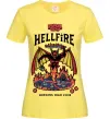 Женская футболка Hellfire Лимонный фото