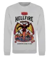 Свитшот Hellfire Серый меланж фото