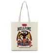 Эко-сумка Hellfire Бежевый фото