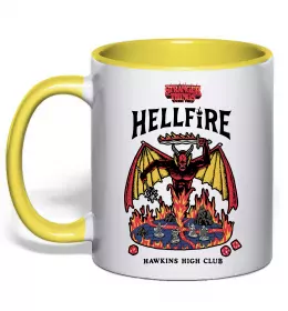 Чашка с цветной ручкой