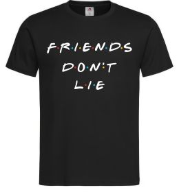 Мужская футболка Stranger things Friends don`t lie