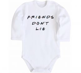 Дитячий бодік Stranger things Friends don`t lie