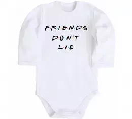 Детский боди Stranger things ABCD Белый фото