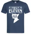 Мужская футболка Be an eleven Темно-синий фото