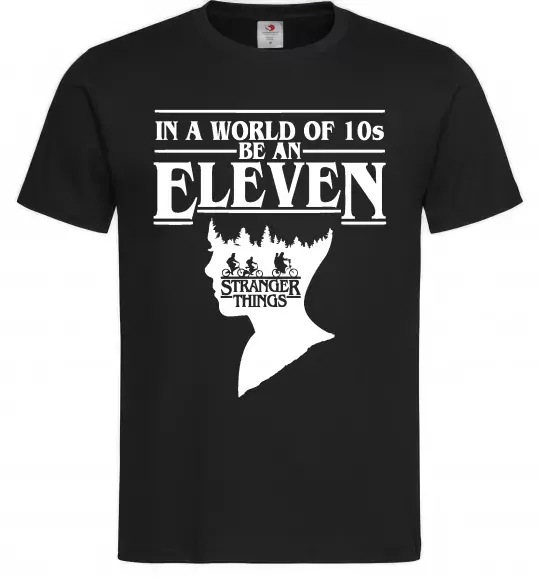 Мужская футболка Be an eleven Черный фото