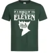 Мужская футболка Be an eleven Темно-зеленый фото