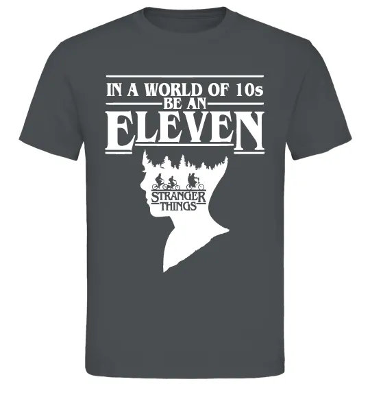 Мужская футболка Be an eleven Графит фото