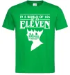 Мужская футболка Be an eleven Зеленый фото