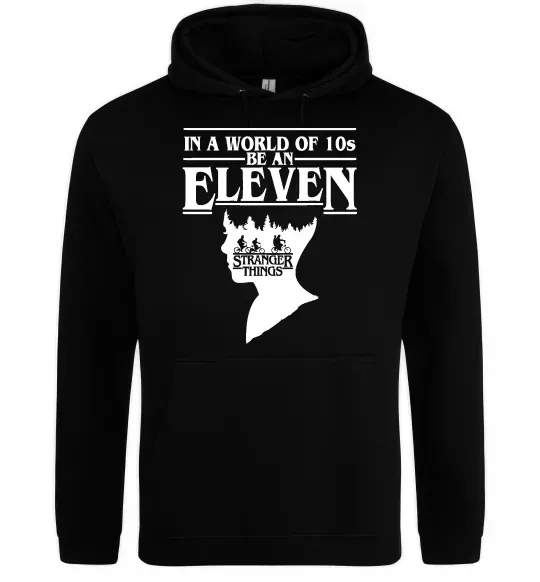 Женская толстовка (худи) Be an eleven Черный фото