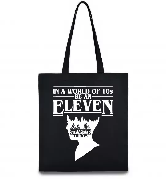 Еко-сумка Be an eleven Чорний фото