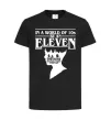 Детская футболка Be an eleven Черный фото