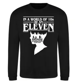 Свитшот Be an eleven Черный фото