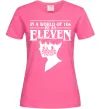 Жіноча футболка Be an eleven Яскраво-рожевий фото