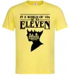 Мужская футболка Be an eleven Лимонный фото