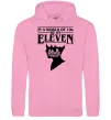 Мужская толстовка (худи) Be an eleven Розовый фото