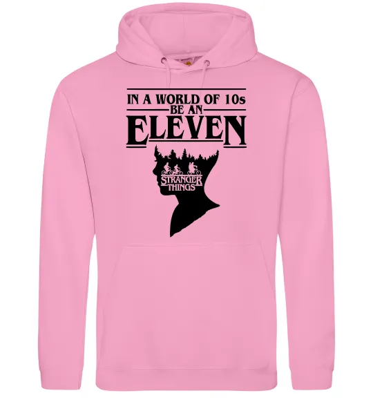 Женская толстовка (худи) Be an eleven Розовый фото