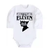 Дитячий бодік Be an eleven Білий фото