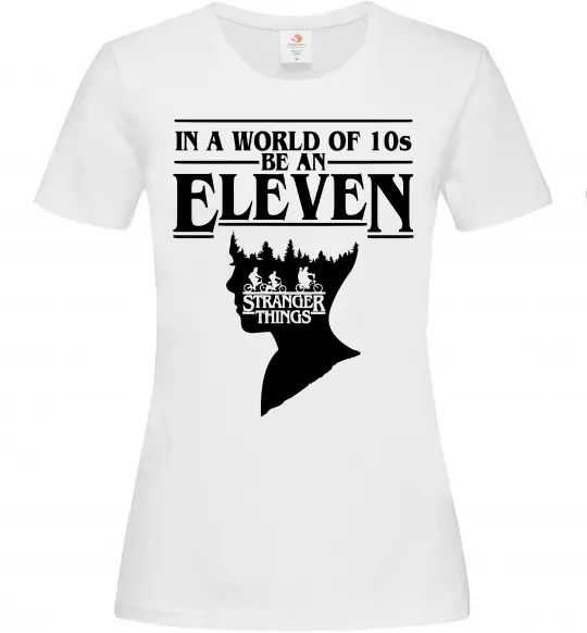 Жіноча футболка Be an eleven Білий фото