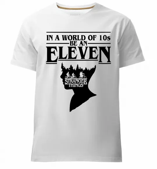 Чоловіча преміум футболка Be an eleven Білий фото